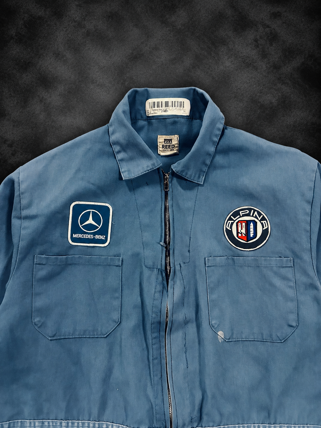 Mercedes Benz Rework Jacket Size Large