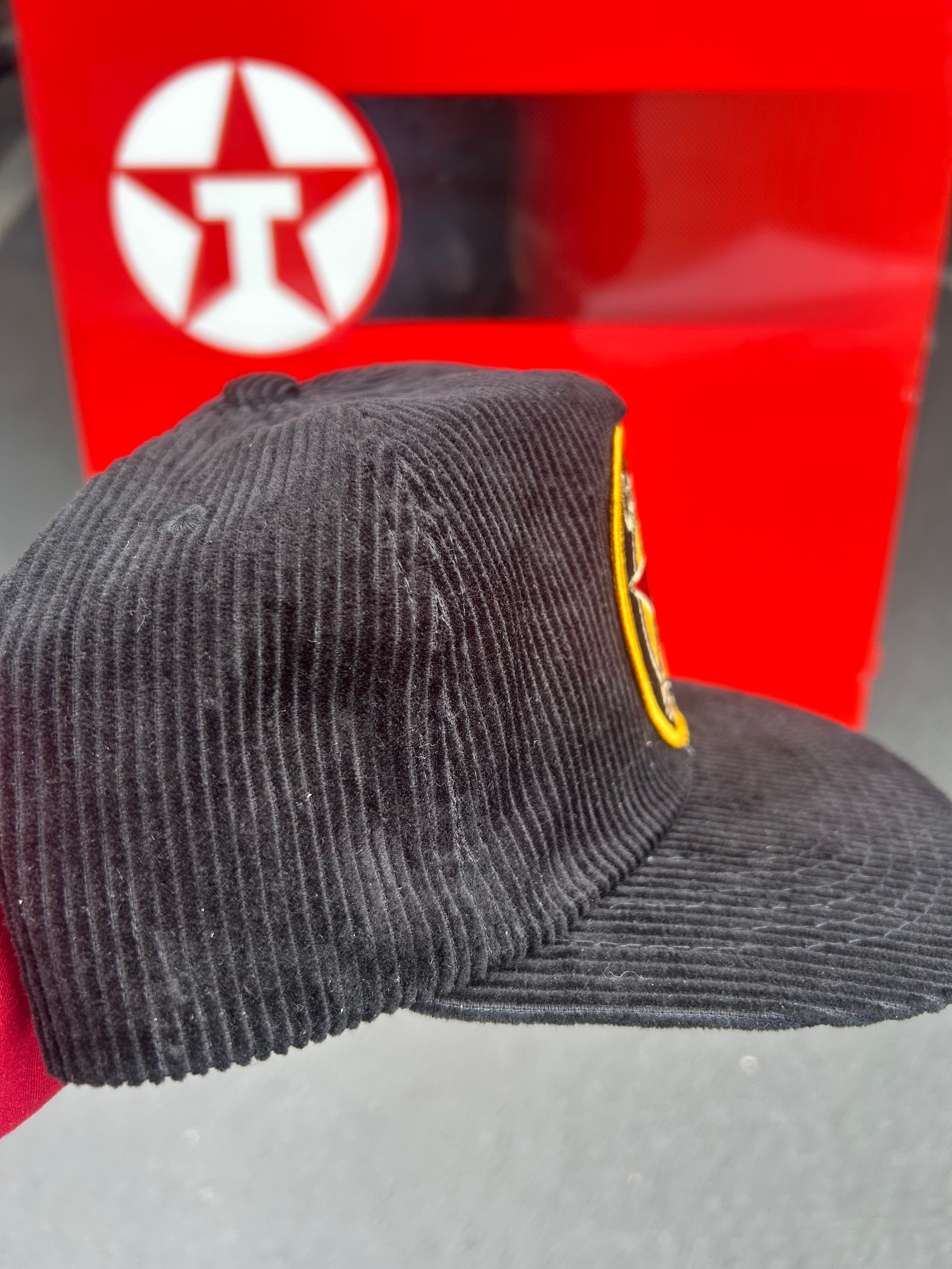 Camino’s Auto Parts Unstructured Fit Black Corduroy Hat-Official Logo